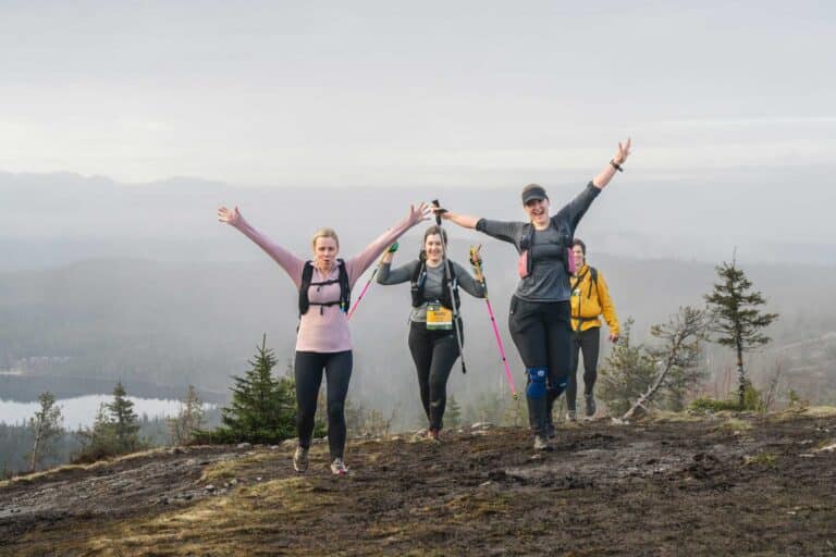 Karhunkierroksen mutaisilla poluilla juhlittiin uutta osallistujaennätystä