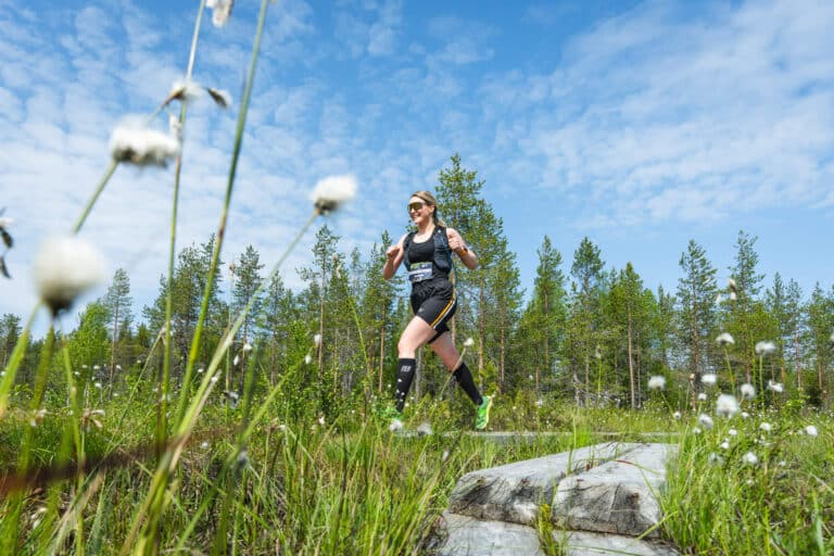 NUTS Syöte houkutteli lähtöviivalle lähes 700 juoksijaa. Kuva: Rami Valonen